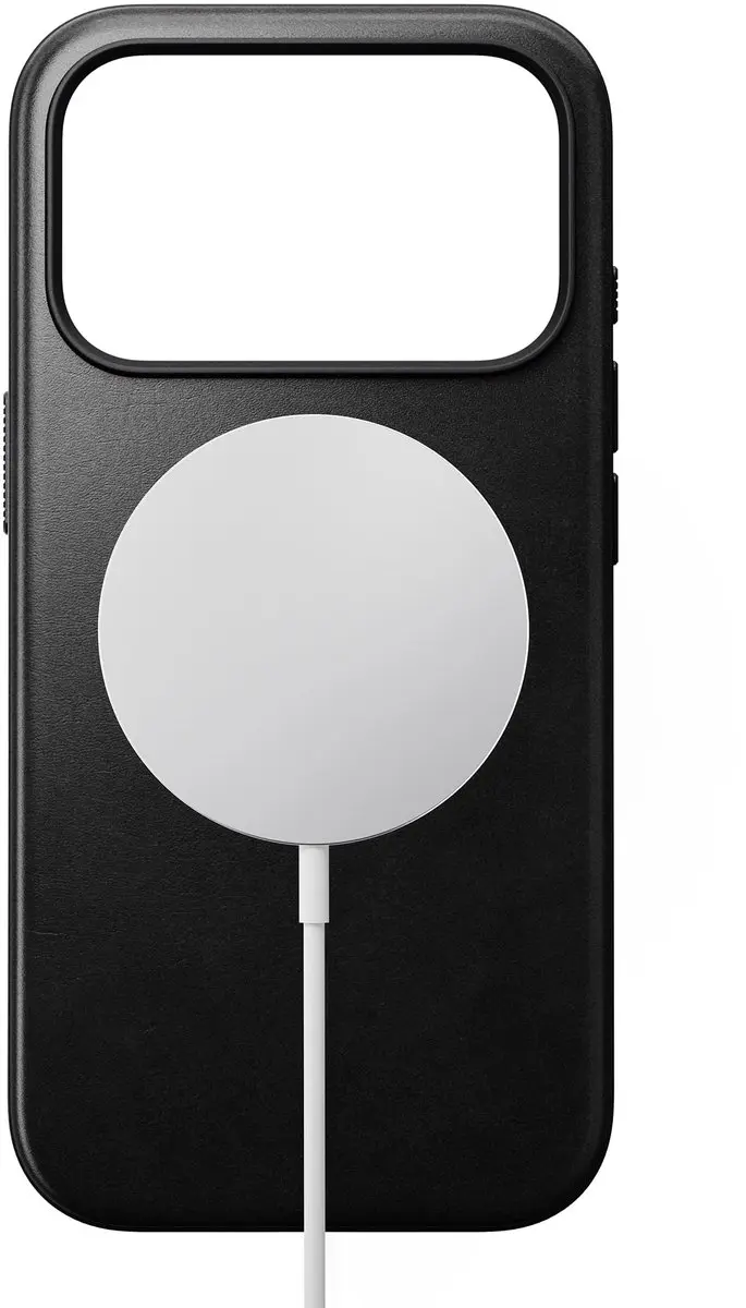 NOMAD Horween Lederen Hoesje iPhone 17 Pro NM014308858 - Zwart