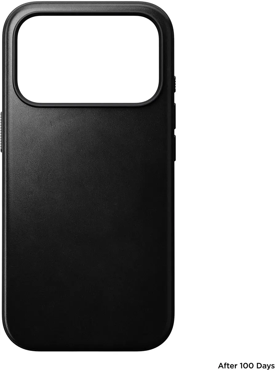 NOMAD Horween Lederen Hoesje iPhone 17 Pro NM014308858 - Zwart - afbeelding 6 van 6