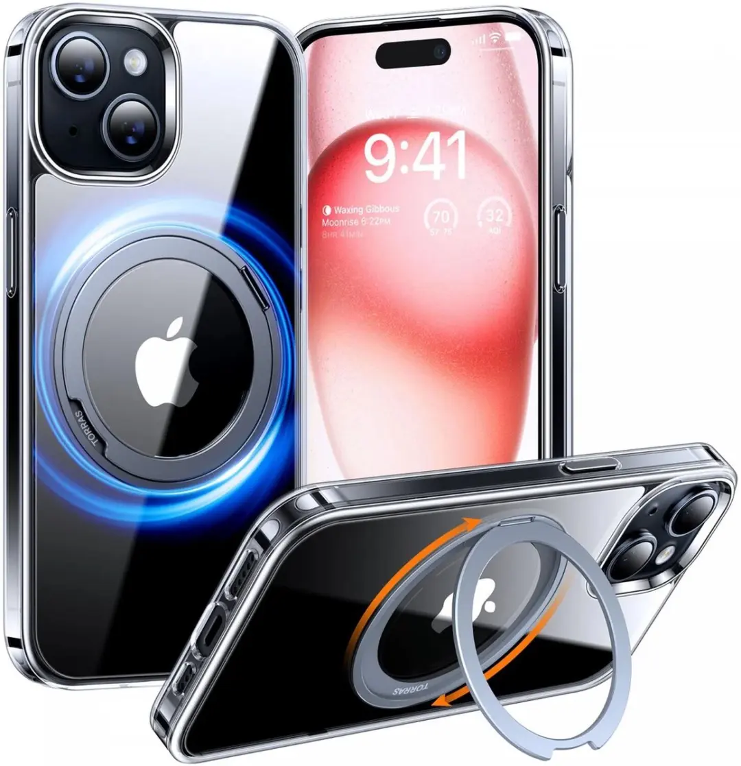 Torras UPro Ostand Pro Hoesje iPhone 15