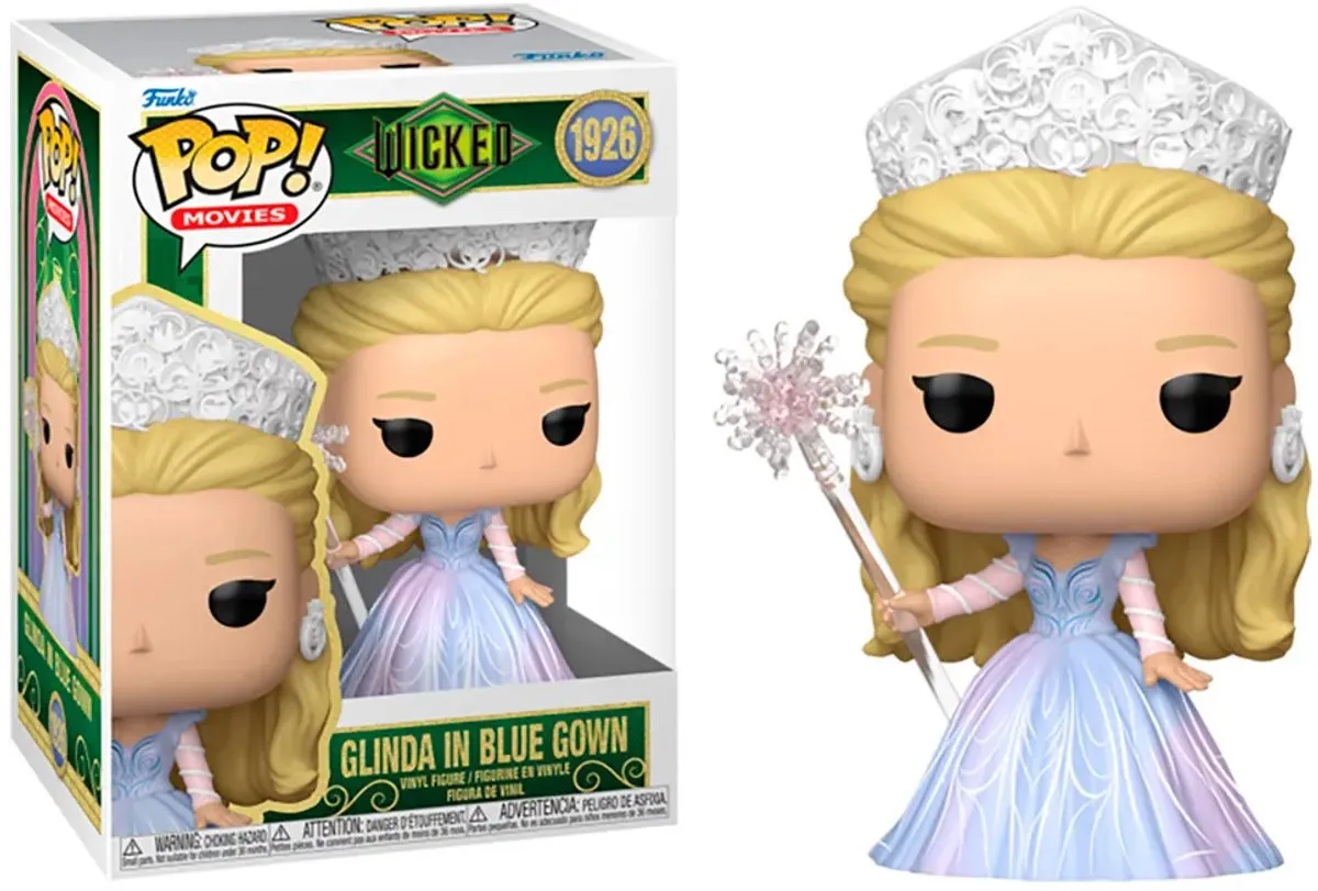 Funko Pop! Wicked Glinda In Blue Gown - 86671 - afbeelding 6 van 6