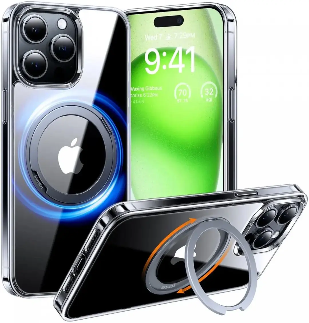 TORRAS Hoesje Geschikt voor Apple iPhone 15 Pro