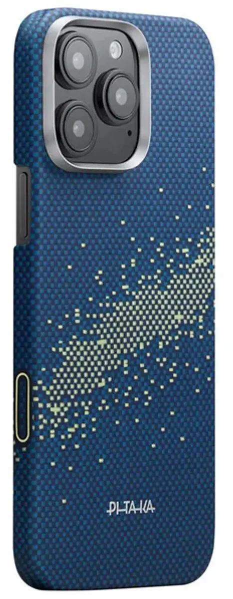 Pitaka Transparante hoes iPhone 16 Pro Max - Milky Way - afbeelding 3 van 4