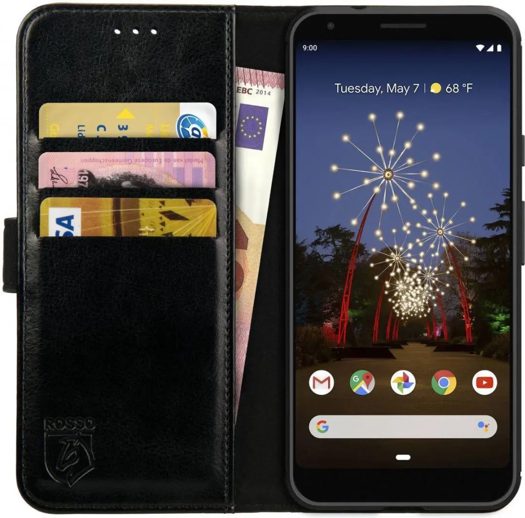 Rosso Element Book Case Wallet Pixel 3a