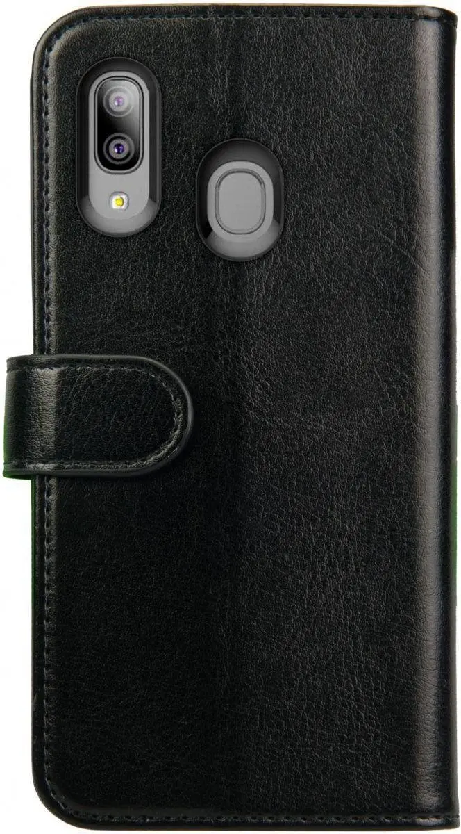 Rosso Element Book Case Wallet Samsung Galaxy A20E - 3 Pasjes - Zwart