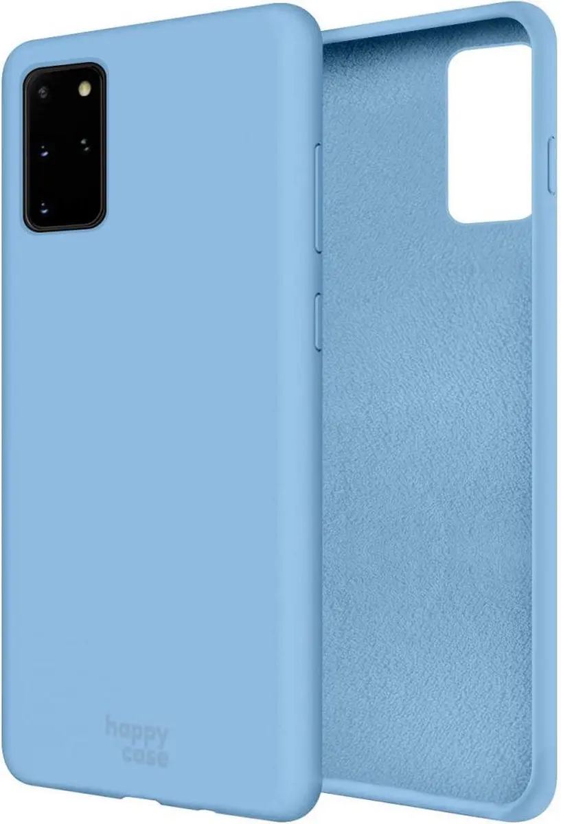 HappyCase Siliconen Hoesje Blauw - Samsung Galaxy S20 Plus