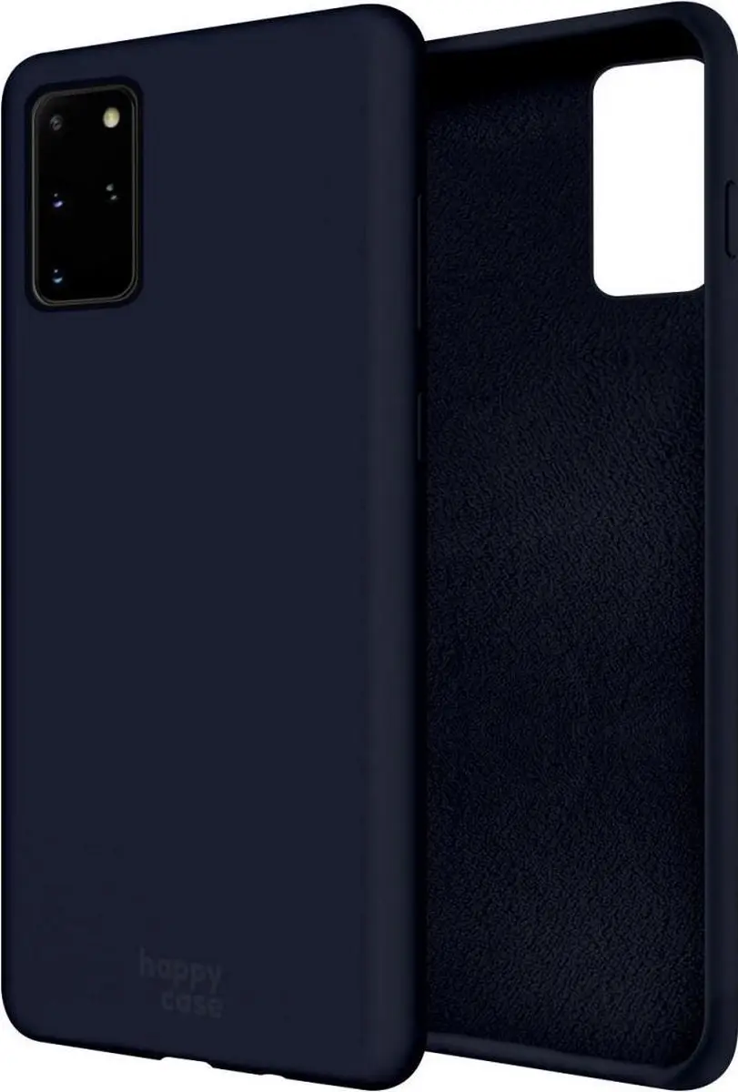 HappyCase Siliconen Hoesje Blauw - Samsung Galaxy S20 Plus