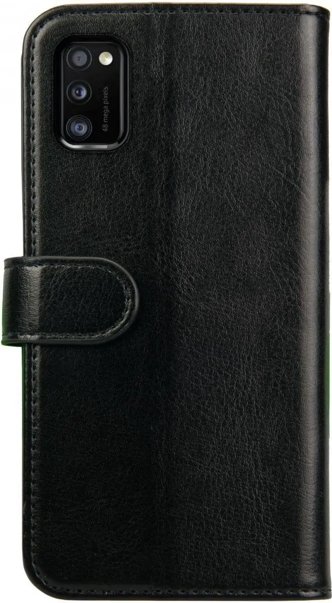 Rosso Element Book Case Wallet Hoesje 61203 - Samsung Galaxy A41 - 3 Pasjes - Zwart