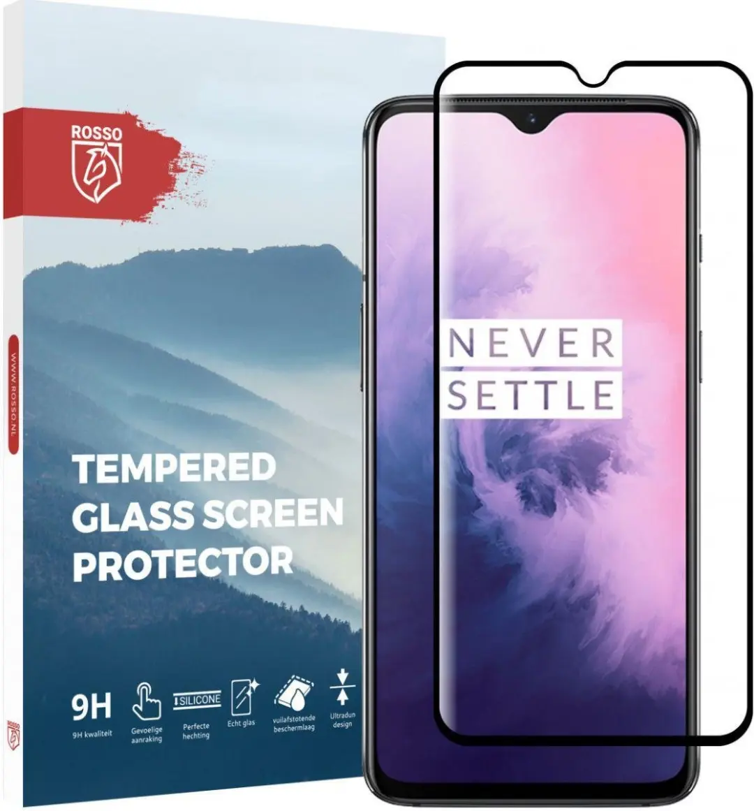 Rosso OnePlus 7 9H Tempered Glass Screen Protector