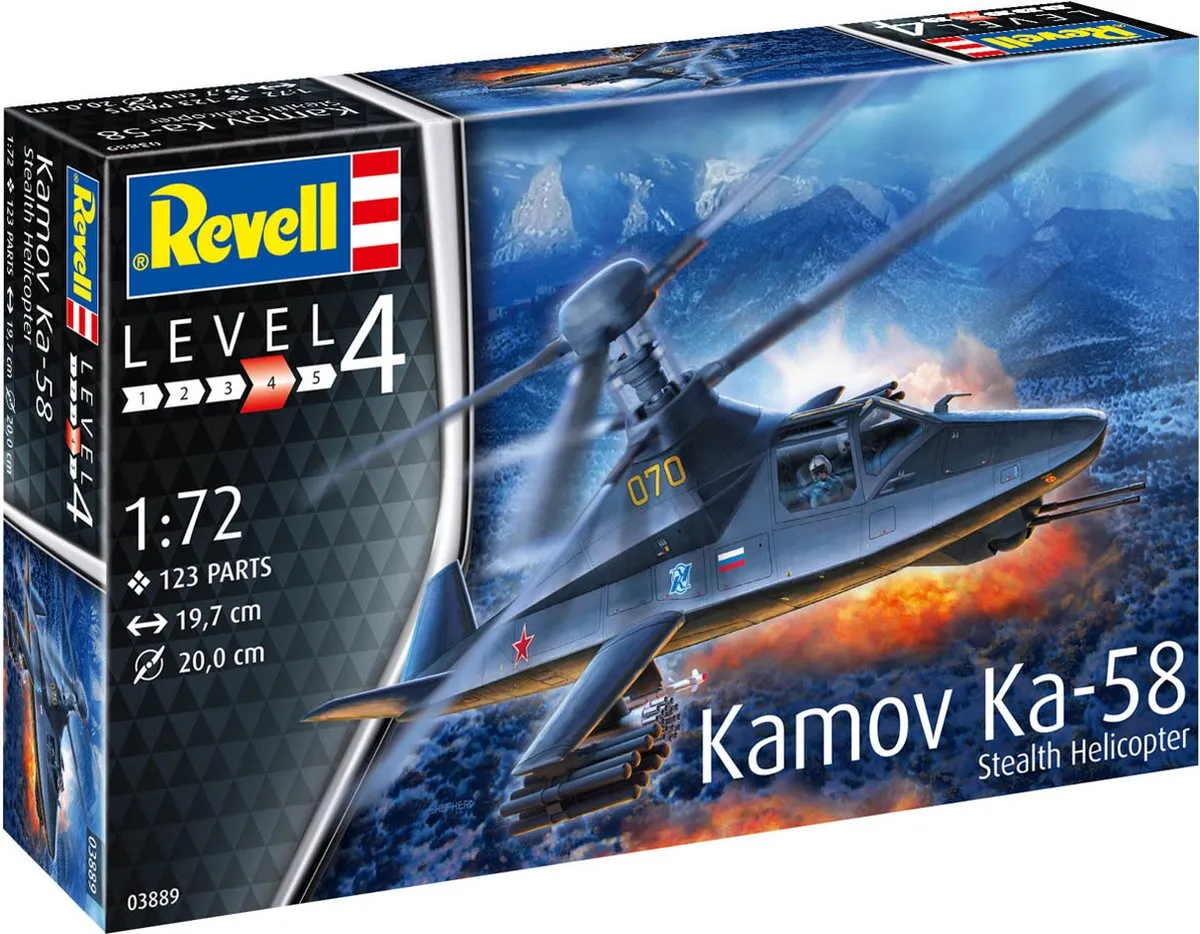 Revell Kamov Ka-58 Modelbouwpakket 1:72