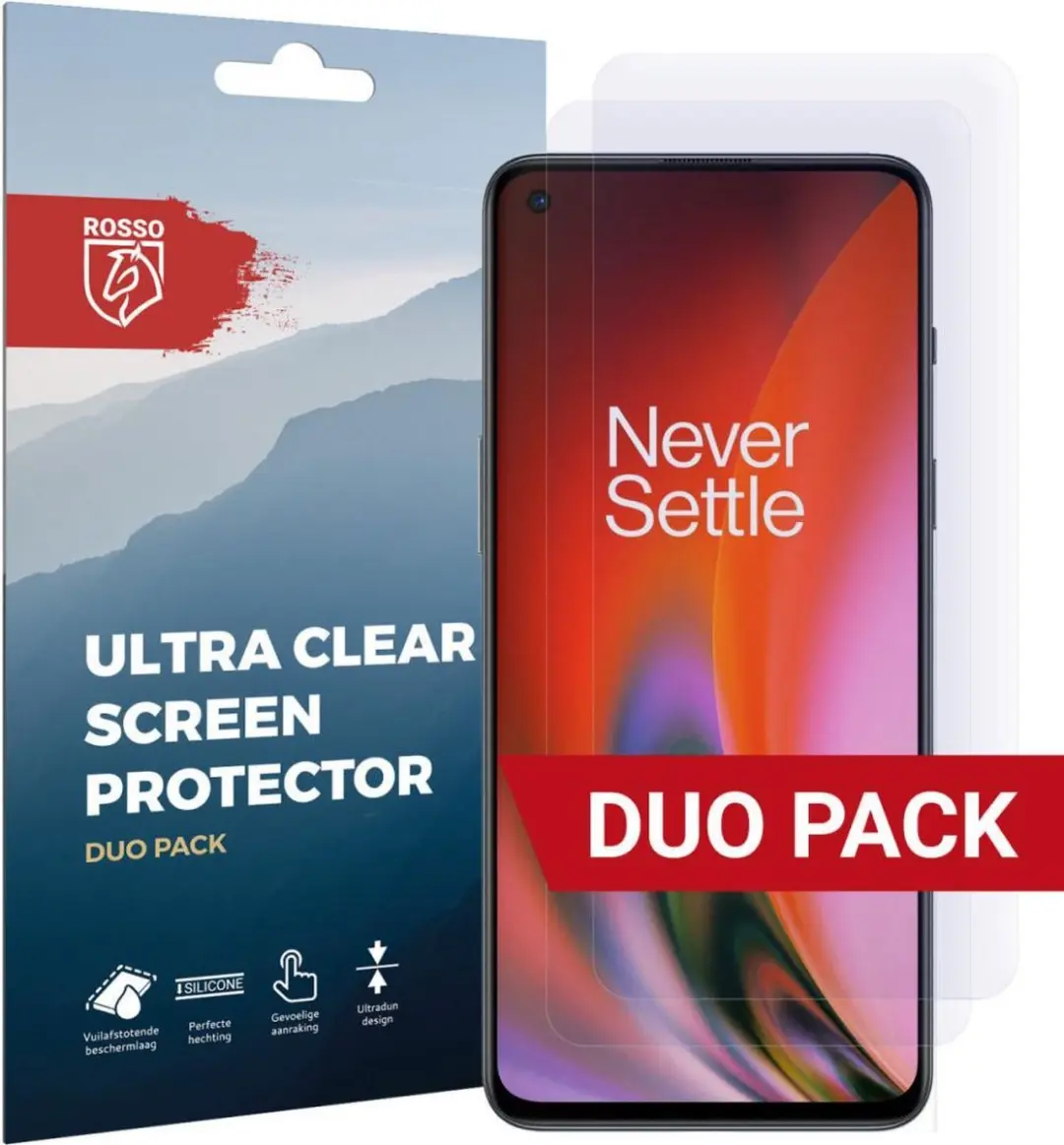 Rosso OnePlus Nord 2 5G Ultra Clear Screenprotector