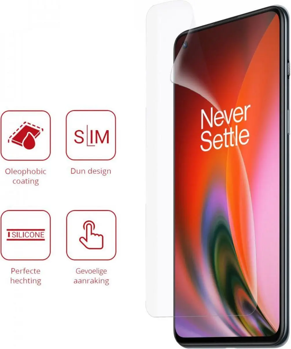 Rosso OnePlus Nord 2 5G Ultra Clear Screenprotector - 2 Stuks