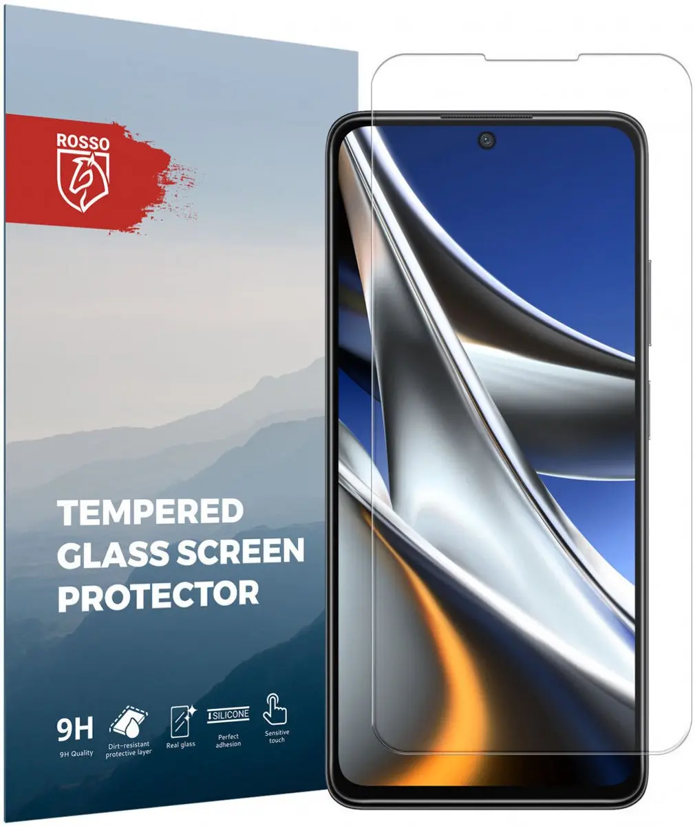 Rosso 9H Tempered Glass Screen Protector Xiaomi Poco X4 Pro