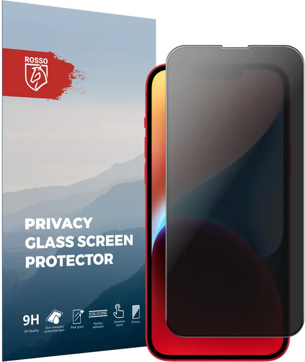 Rosso 9H Privacy Screen Protector iPhone 14 Plus