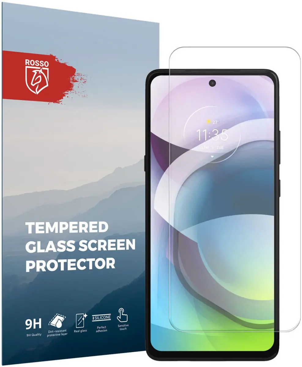 Rosso 9H Tempered Glass Moto G 5G