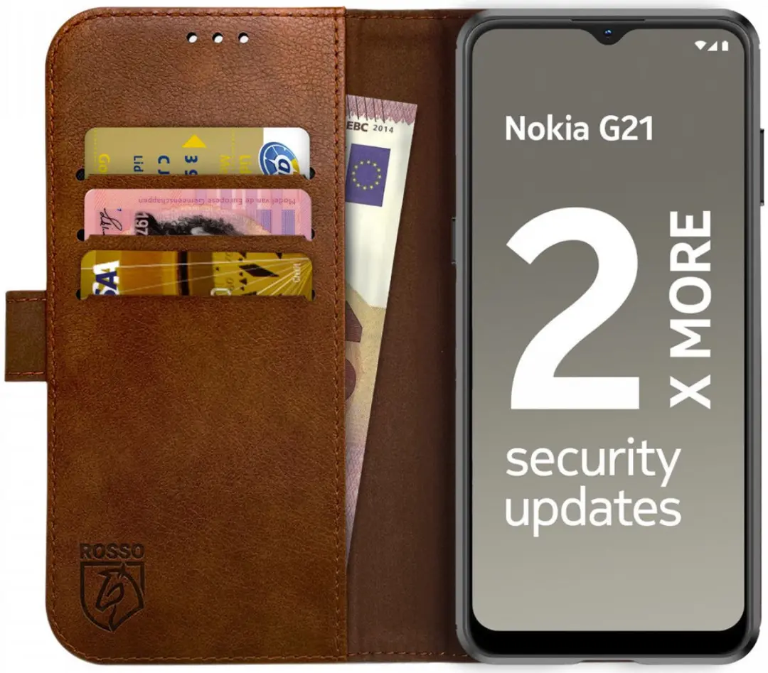 Rosso Element Nokia G21/G11 Book Cover Wallet