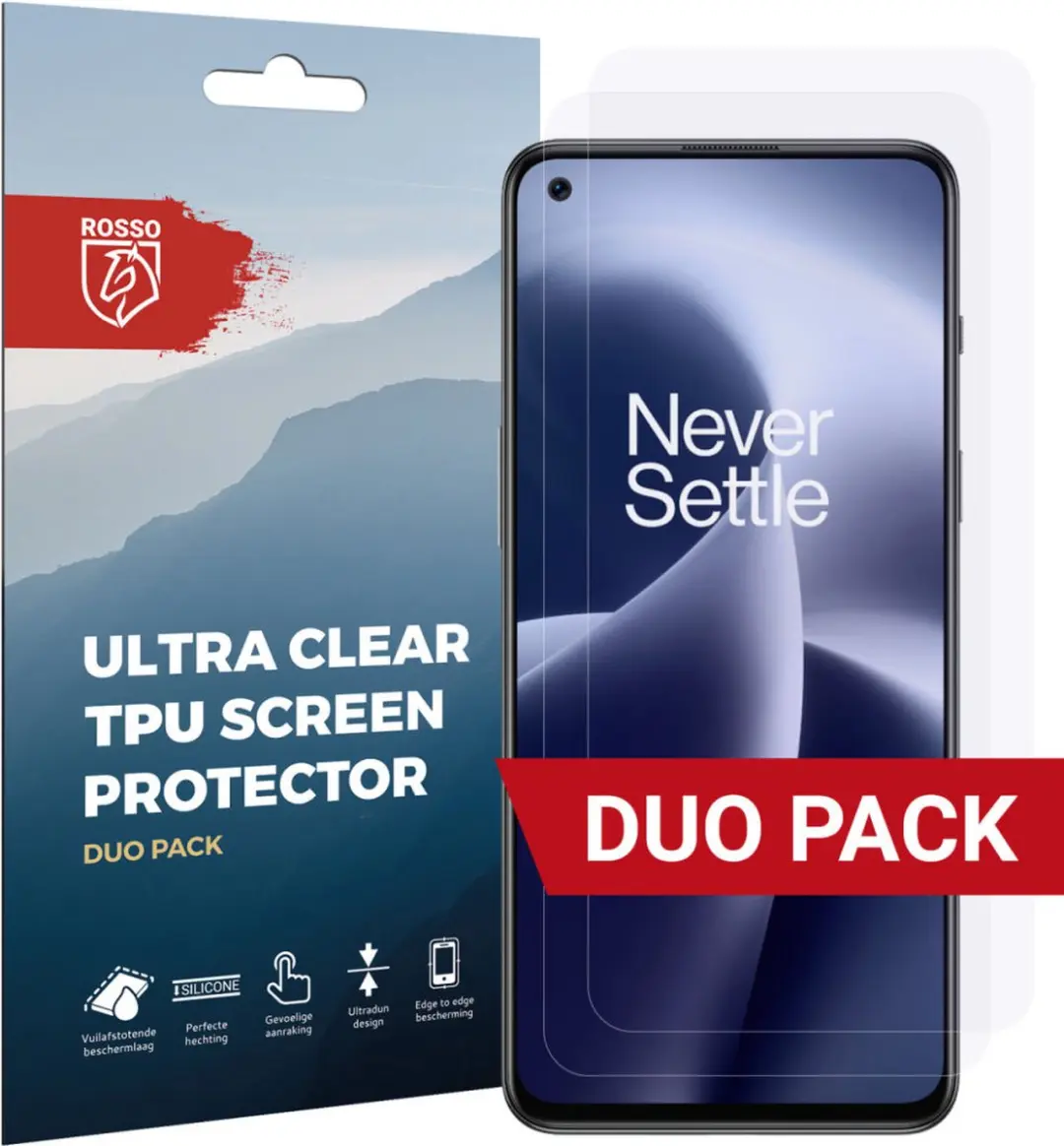 Rosso Ultra Clear Screen Protector 2 Stuks