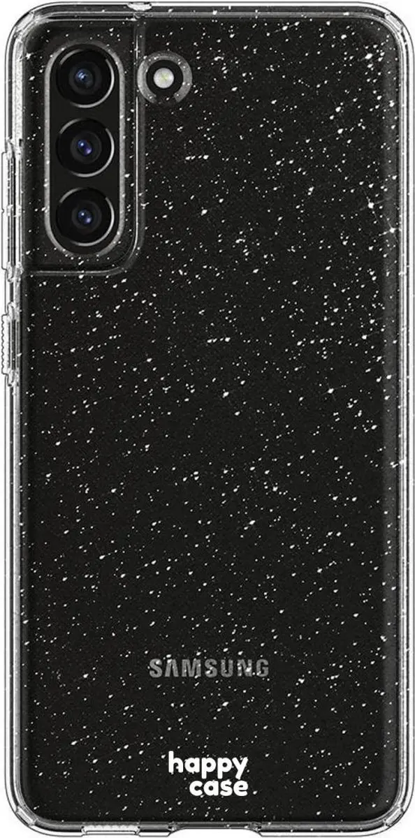 HappyCase TPU Hoesje Glitter