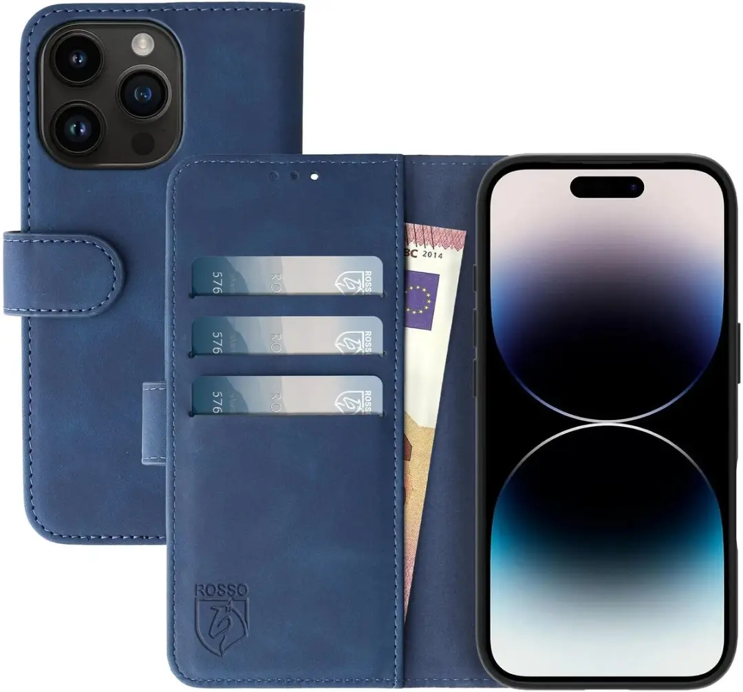 Rosso Element Book Case Wallet iPhone 14 Pro