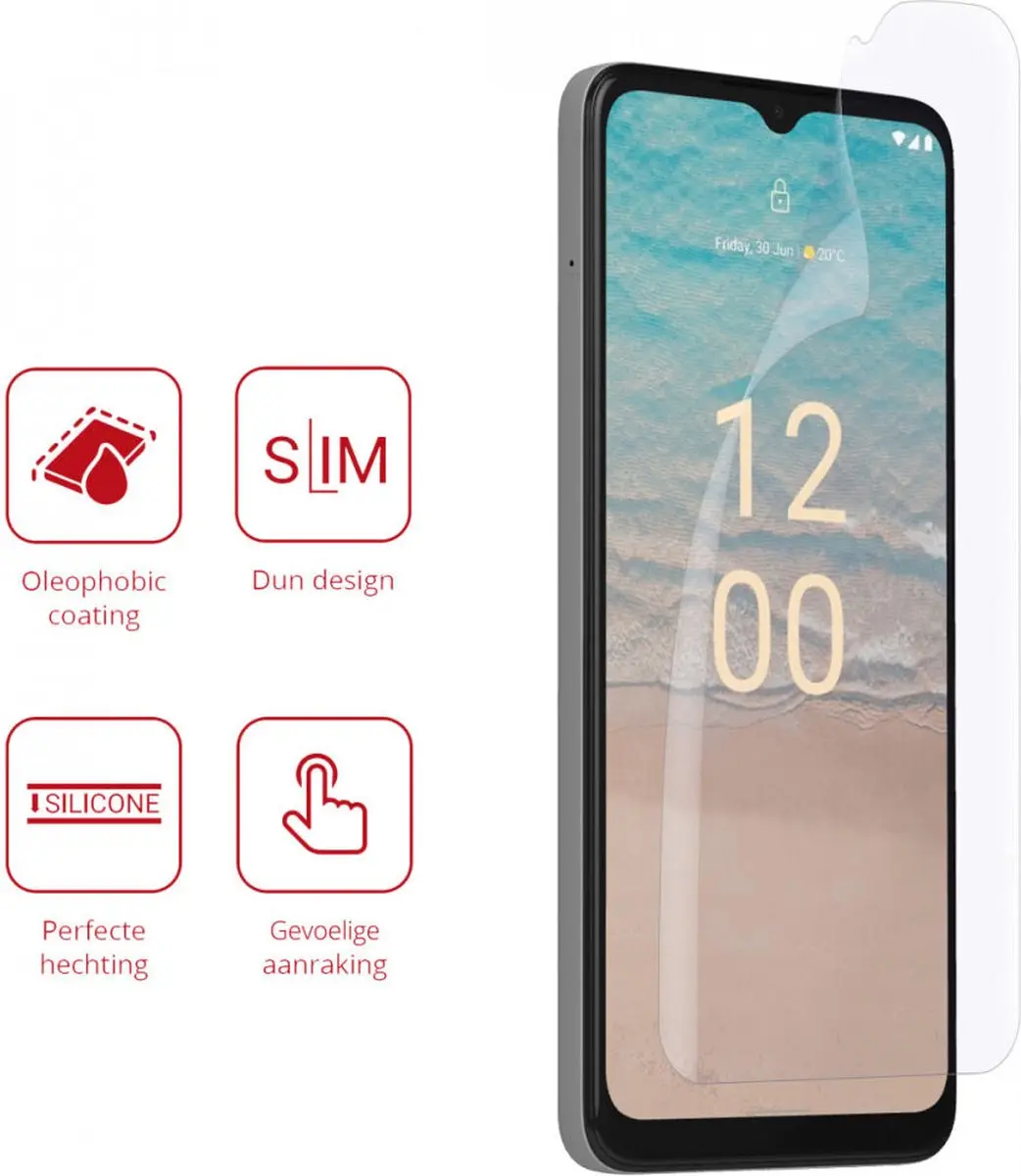 Rosso Screen Protector Ultra Clear - Nokia G22 - 2 Stuks