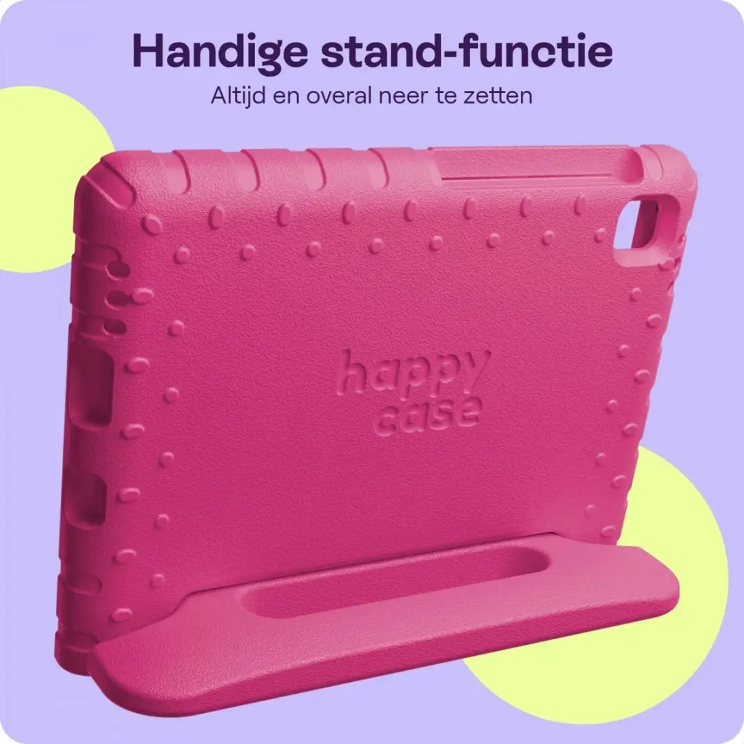 HappyCase Candy+ Kinderhoes Samsung Galaxy Tab A9 - 9-11" - Roze - afbeelding 4 van 6