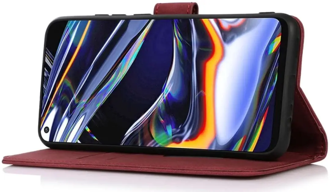 Khazneh Hoesje Moto G24 Power - Rood