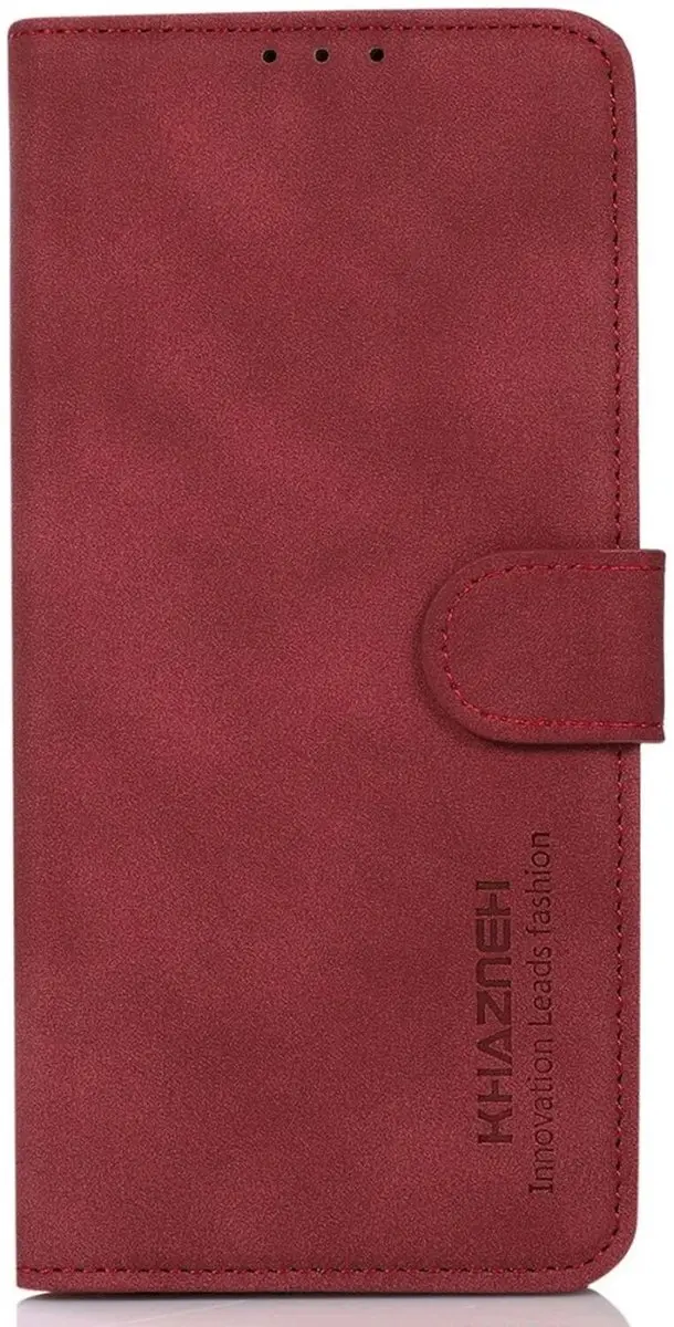 Khazneh Hoesje Moto G24 Power - Rood