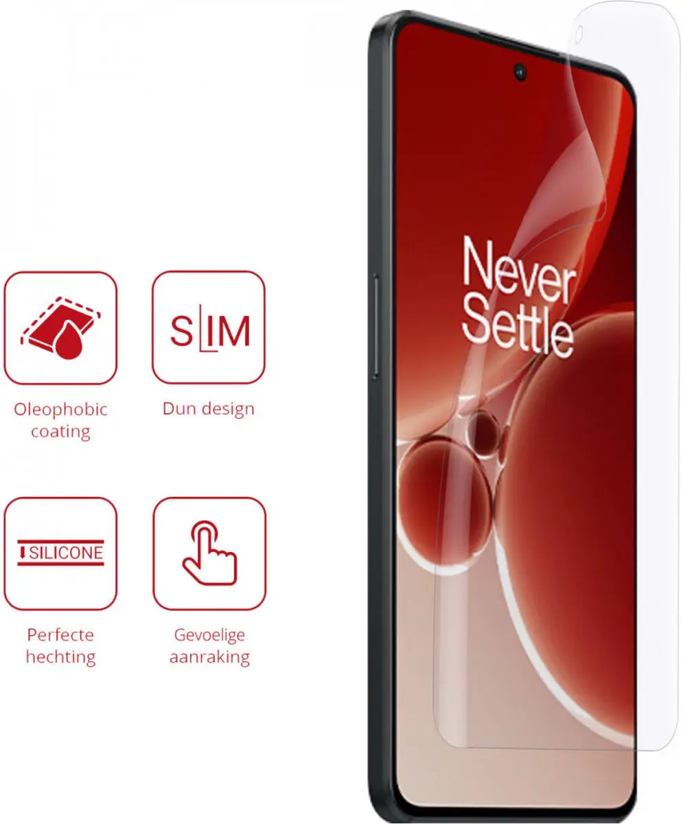 Rosso Screen Protector Ultra Clear voor OnePlus Nord 3 - 2 Stuks