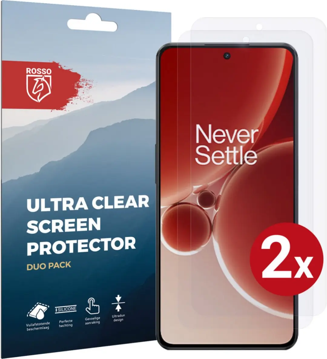 Rosso Screen Protector Ultra Clear voor OnePlus Nord 3