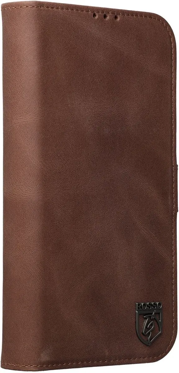 Rosso Elite 193610 Hoesje iPhone 16 Plus - Bruin