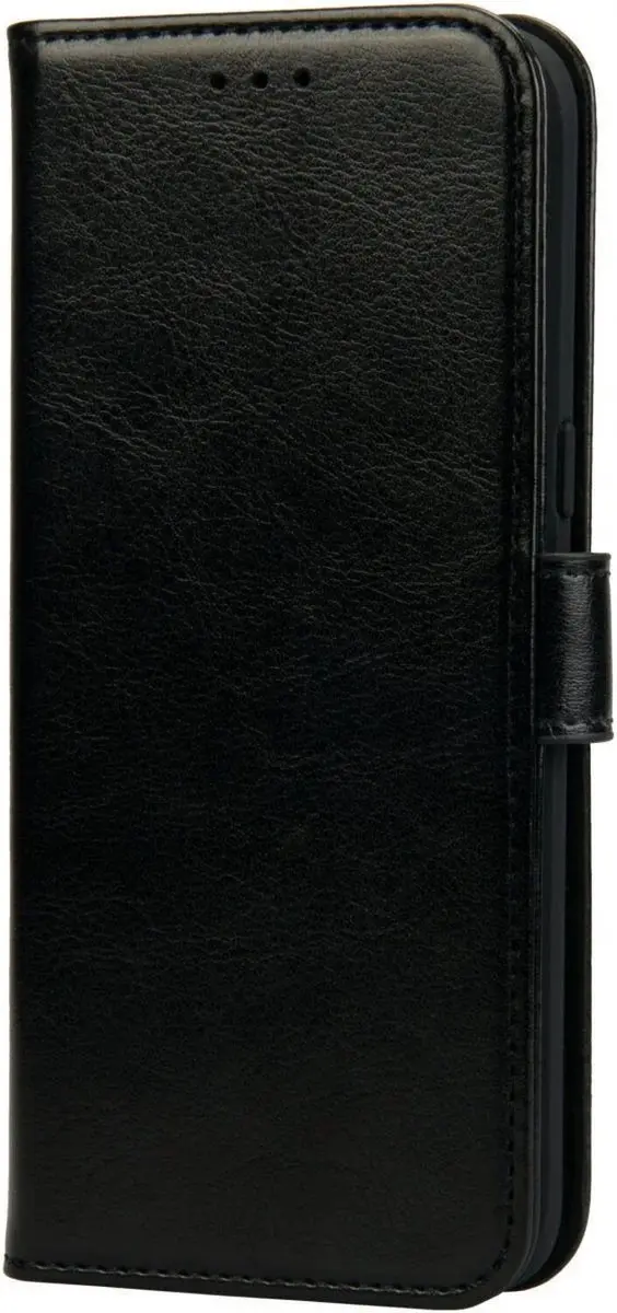 Rosso Element iPhone 16 Hoesje 2-in-1 Portemonnee - 3 Pasjes - Zwart