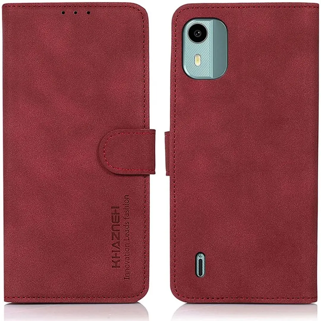 Khazneh Hoesje Nokia C12 - Rood