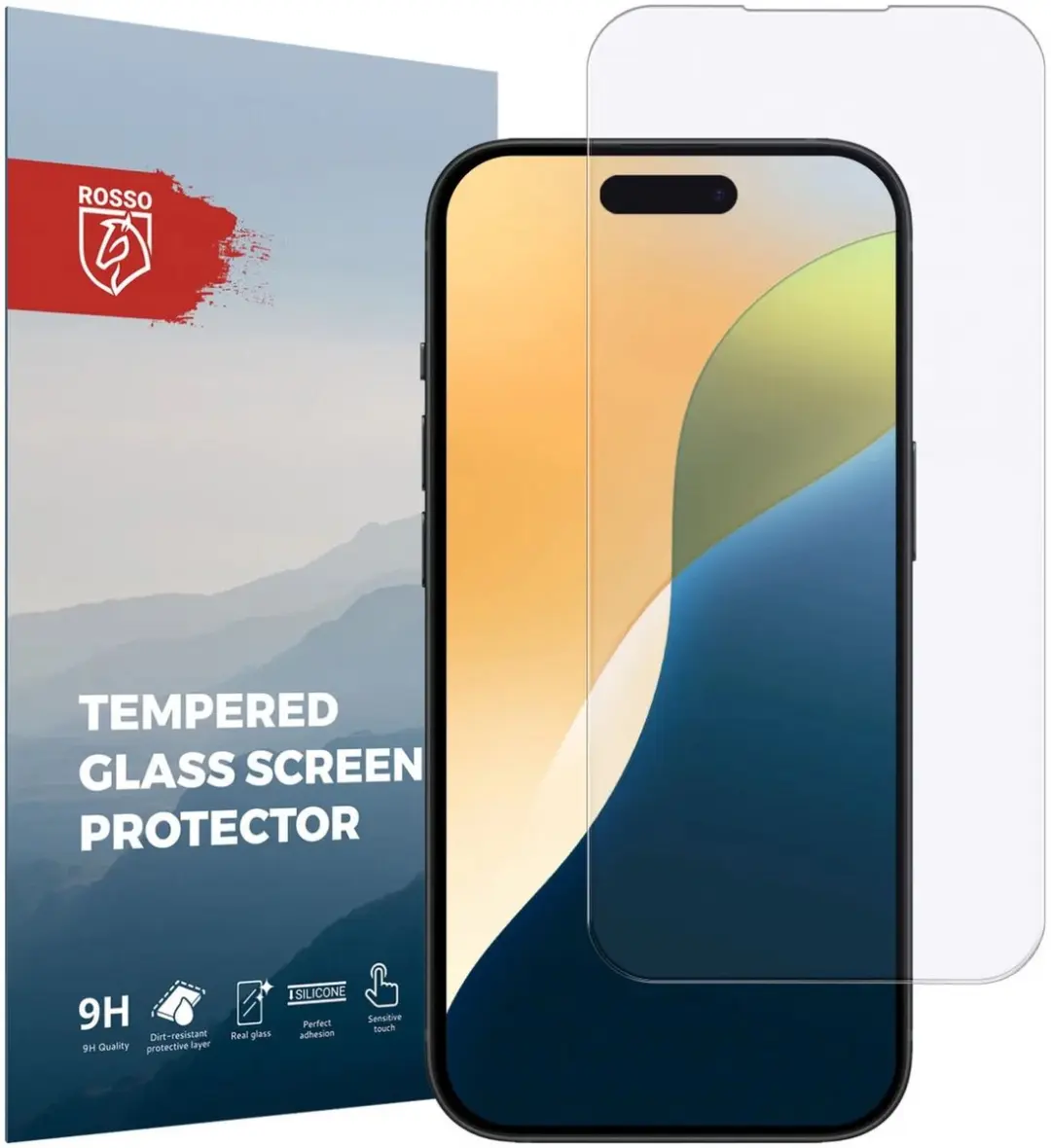 Rosso Screen Protector Geschikt voor Apple iPhone 16 Pro Max