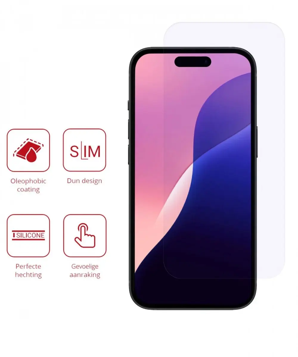 Rosso Screen Protector iPhone 16 Pro - 2 Stuks