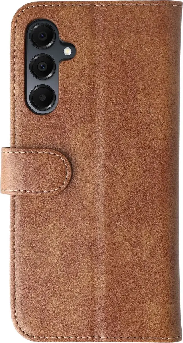 Rosso Element Wallet Book Case Samsung Galaxy A16 - 3 Pasjes - Bruin