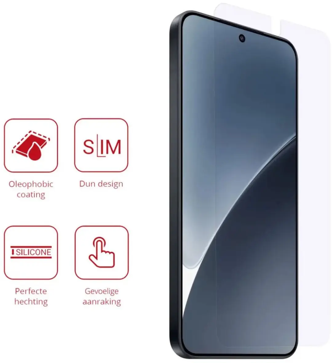 Rosso Screen Protector Xiaomi 15 - 2 Stuks - TPU Folie
