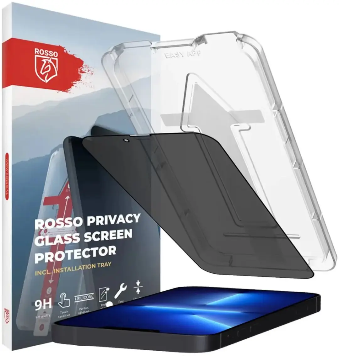 Rosso Privacy Screen Protector Geschikt voor Apple iPhone 13 Pro Max