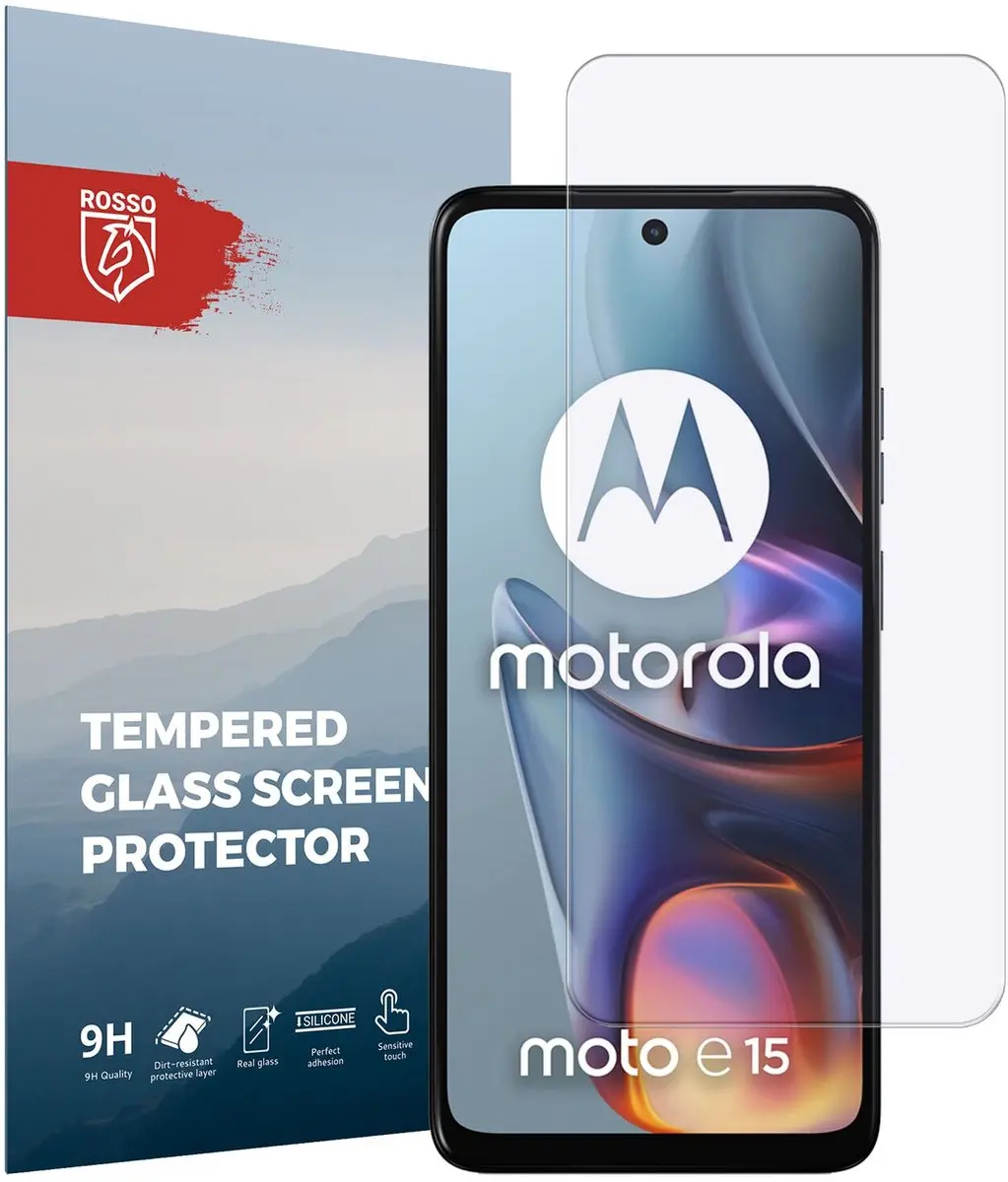 Rosso Screen Protector Geschikt voor Motorola Moto E15