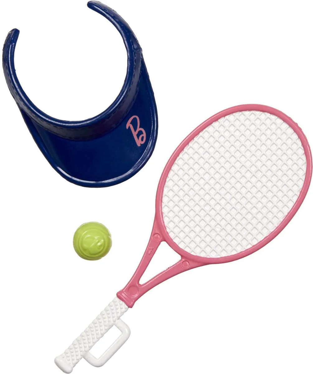 Barbie Made to Move Tennisspeelster Pop - Meerkleurig - afbeelding 6 van 6