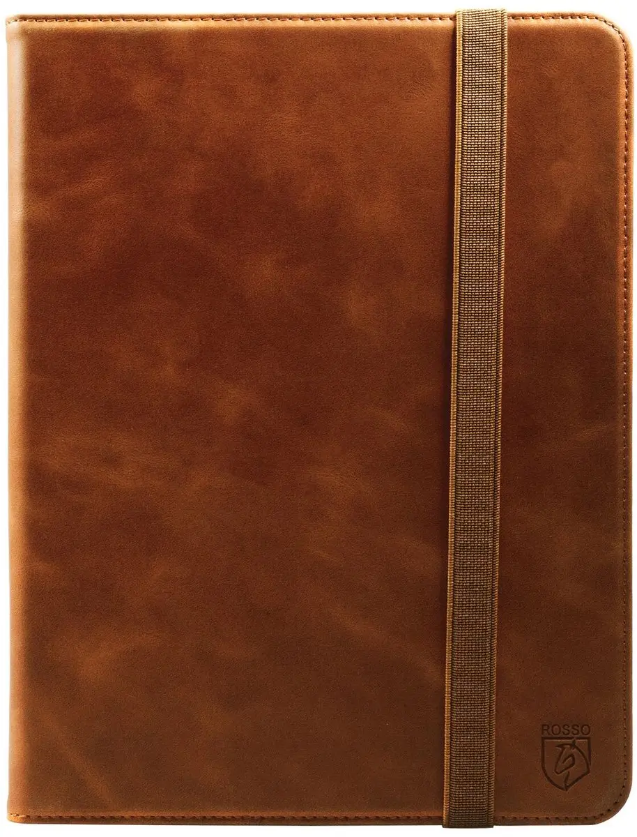 Rosso Deluxe Hoes Samsung Galaxy Tab S10 FE Plus - Echt Leer Bruin - 212892 - afbeelding 6 van 6
