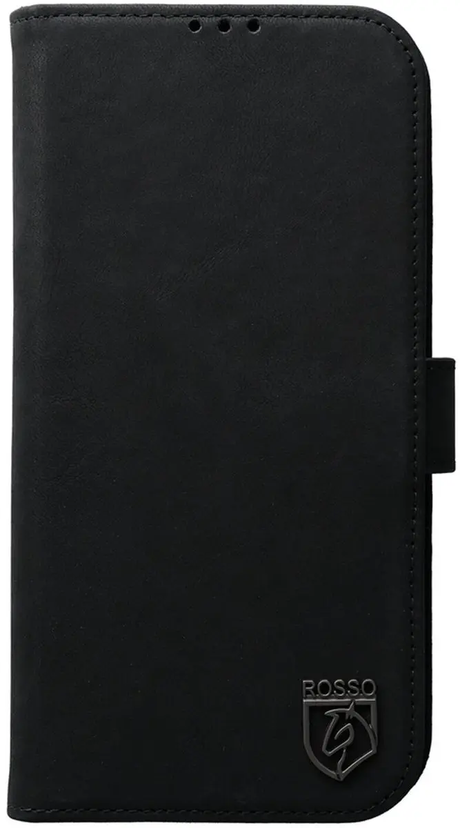 Rosso Elite 218805 Hoesje iPhone Air - MagSafe - 3 Pasjes - Zwart