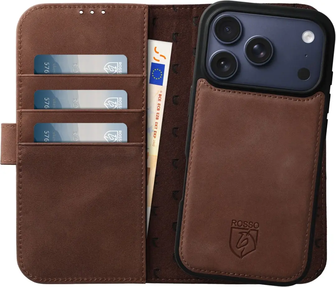 Rosso Elite Hoesje Geschikt voor Apple iPhone 17 Pro