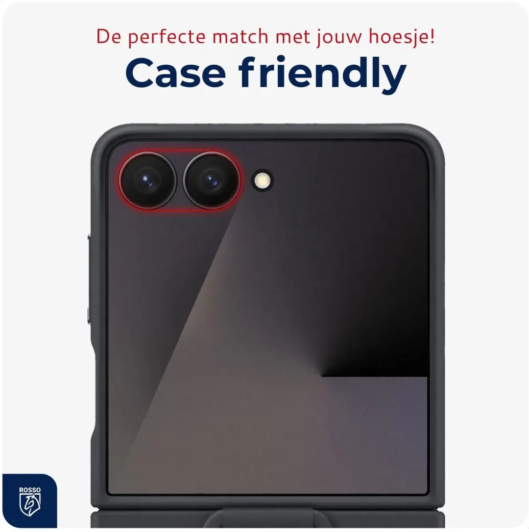 Rosso Camera Protector Samsung Galaxy Z Flip 7 - Ultra Dun Glas