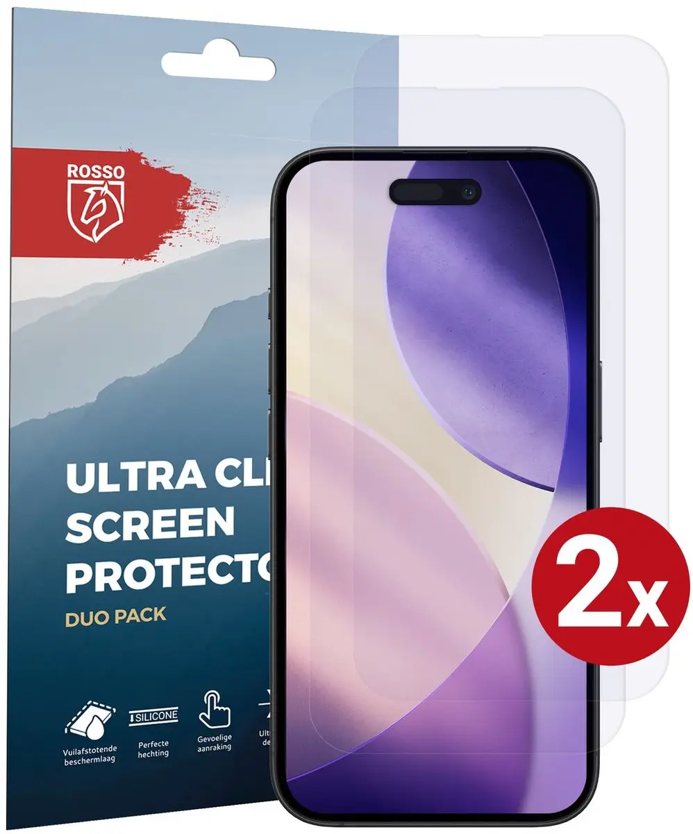 Rosso Screen Protector Geschikt voor Apple iPhone 17 Pro Max