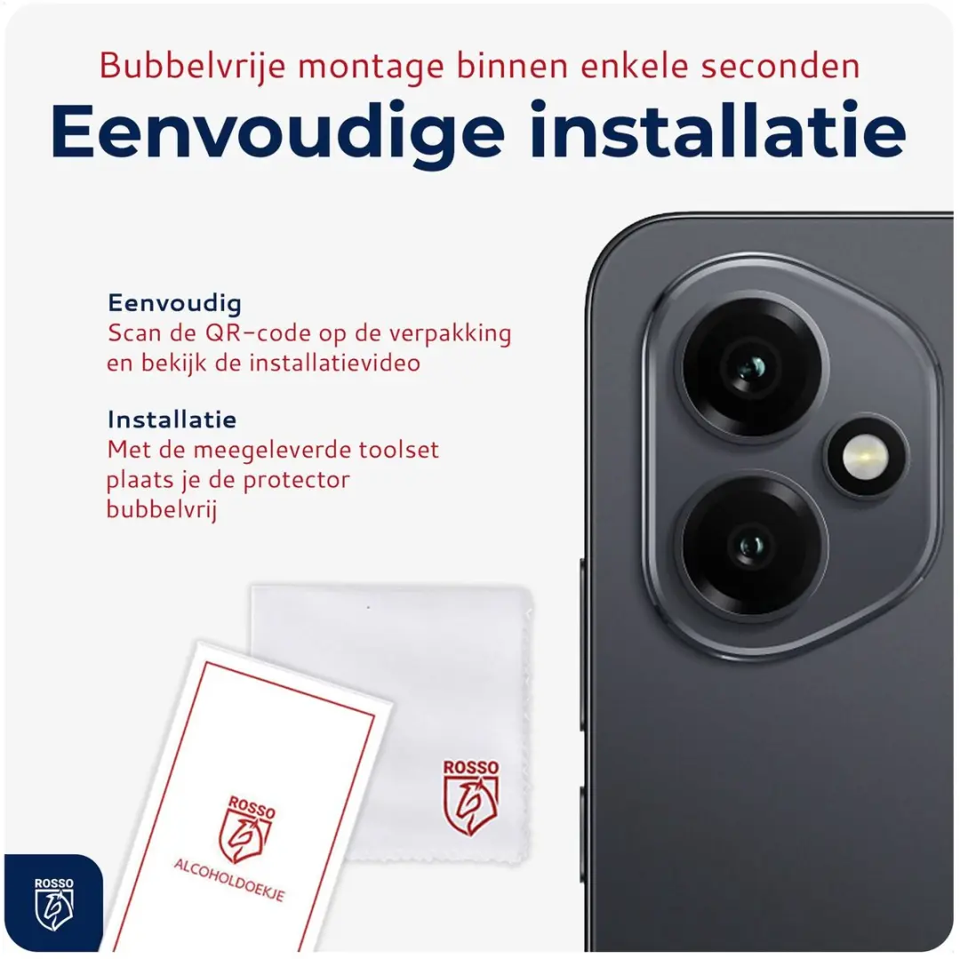 Rosso Camera Protector Honor 400 - Ultra Dun Glas - Transparant