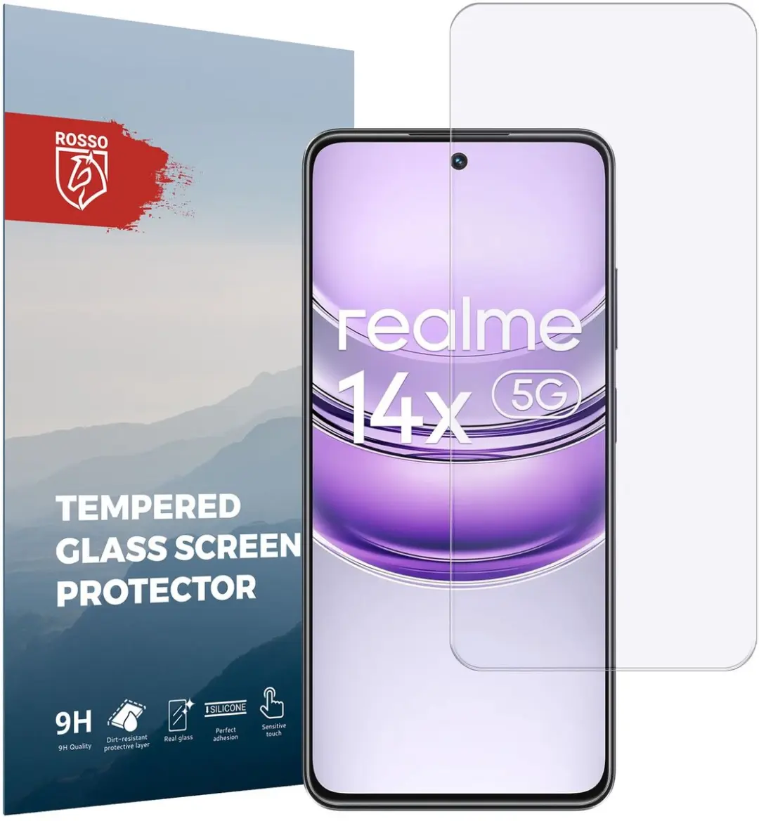 Rosso Screen Protector Geschikt voor Realme 14X