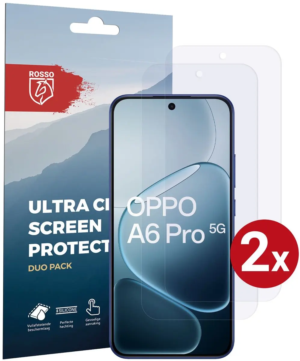 Rosso Screen Protector Geschikt voor Oppo A6 Pro