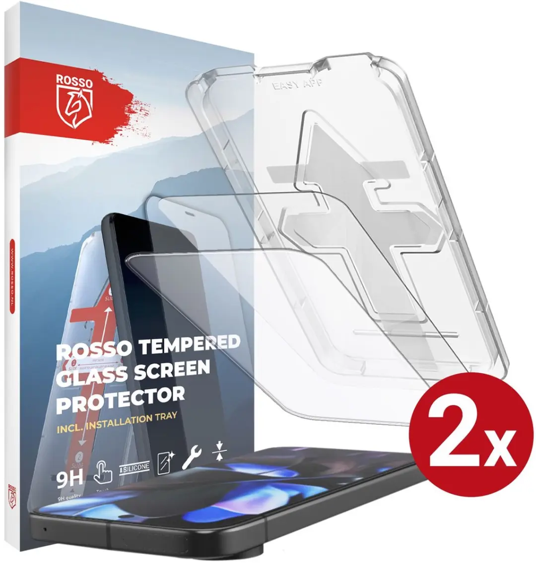 Rosso Screenprotector Geschikt voor Google Pixel 10 (Pro) / 9 (Pro)
