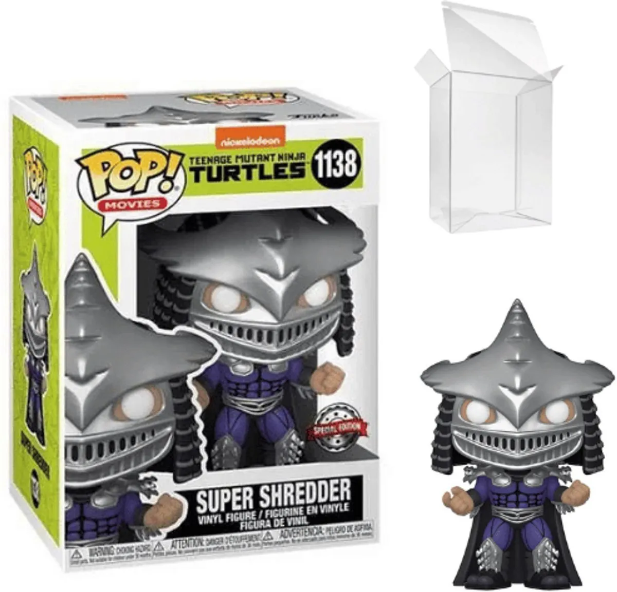 Funko POP! Movies Super Shredder Metallic TMNT Exclusive 1138