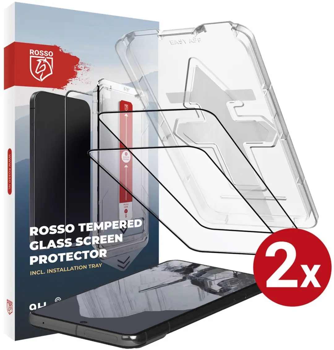 2-Pack Rosso Screenprotector Geschikt voor Google Pixel 8 Pro