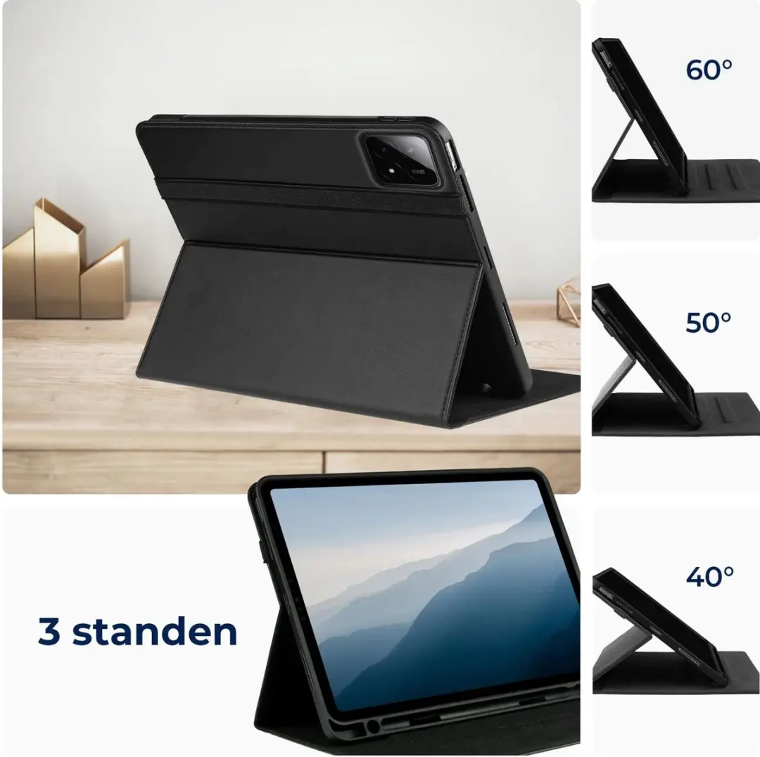 Rosso Element Hoes Xiaomi Pad 8 Pro 260401 - Zwart - afbeelding 5 van 6